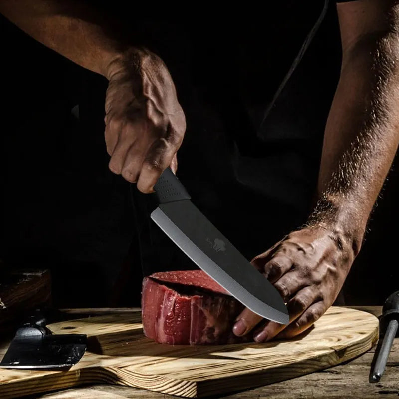 A must have in one’s kitchen knife sharpener and a professional knife set